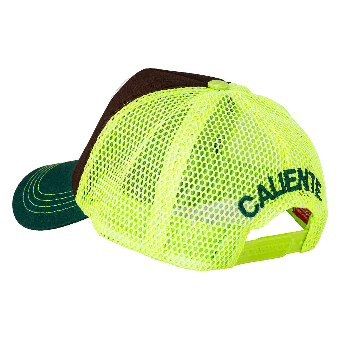Route 69 Green/Black/Neon Green Cap - Caliente Special Collection 4