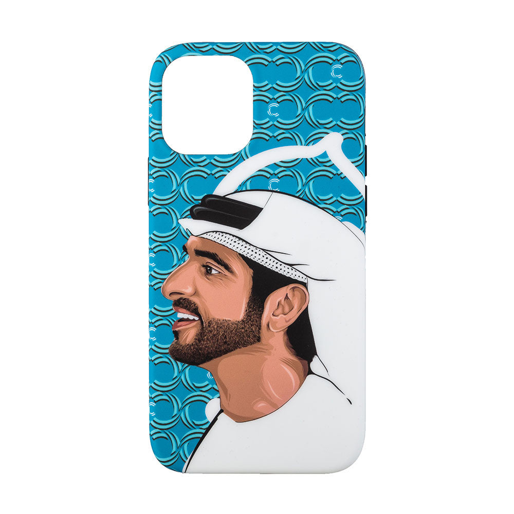 Shk Hamdan Bin Rashid Blue Mobile Cover - Calient Mobile Cover Collection