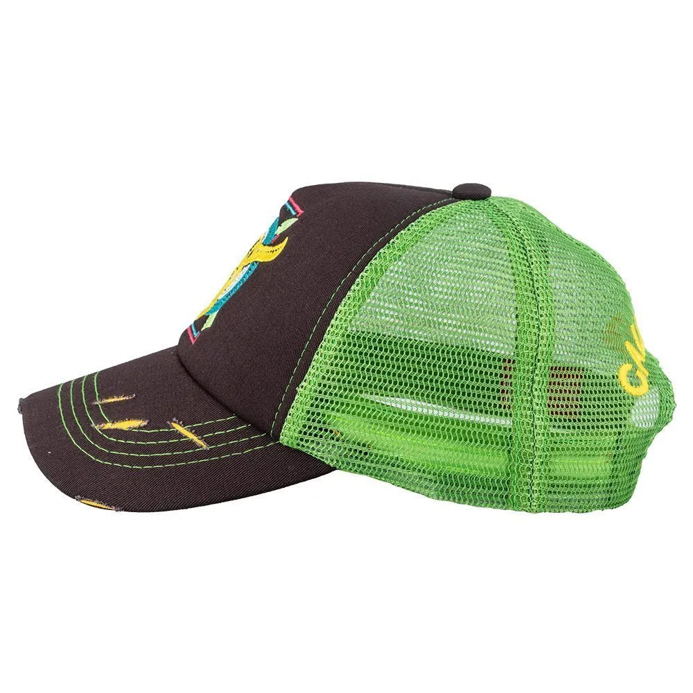 Taurus Design Gry/Gry/Grn Green Cap – Caliente Special Collection 2