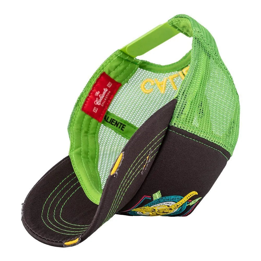 Taurus Design Gry/Gry/Grn Green Cap  – Caliente Special Collection 4