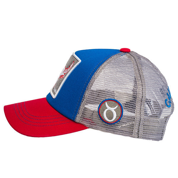 Taurus Red/Blu/Gry Blue Cap - Caliente Edition Collection 3