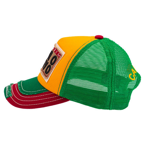 Toro Bravo Maroon/Yellow/Green Cap - Caliente Special Collection 2