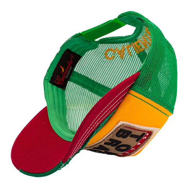 Toro Bravo Maroon/Yellow/Green Cap - Caliente Special Collection 3