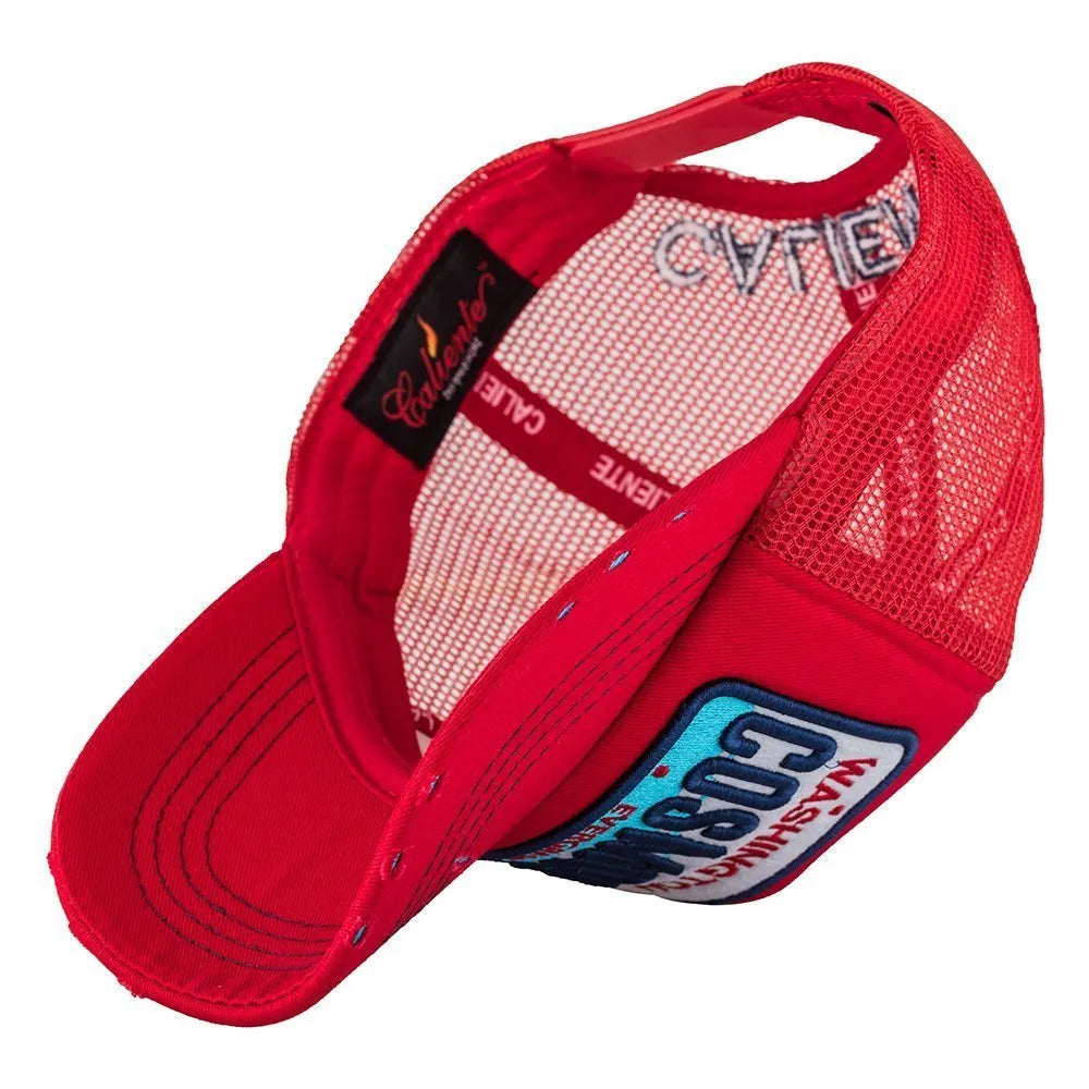Washington Cosmopolis Red Cap – Caliente Countries & Cities Collection 3
