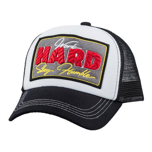 Work Hard Stay Humble Bk/Wt/Bk Black - Caliente Special Collection