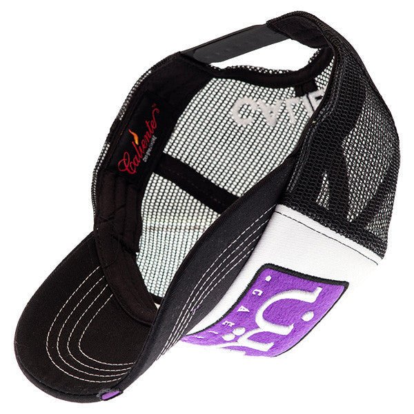 Al Ain Bk/Wt/Bk Black Cap – Caliente Countries & Cities Collection - Caliente