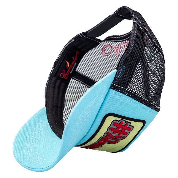 #in Abu Dhabi Baby Blue/BB/Black Blue Cap - Caliente Emiratos Edition Collection - Caliente