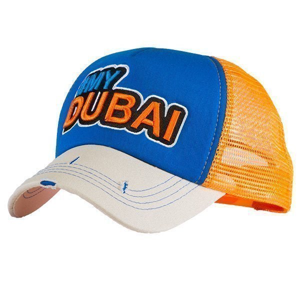 #My Dubai White/Blue/Orange Cap – Caliente Emiratos Edition Collection - Caliente