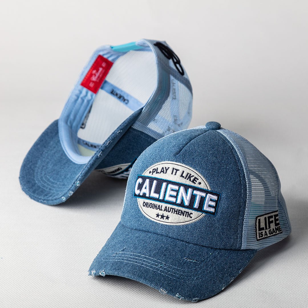 Denim Caps For Dubai Street Style Caliente Denim Caps For Dubai Street Style Caliente