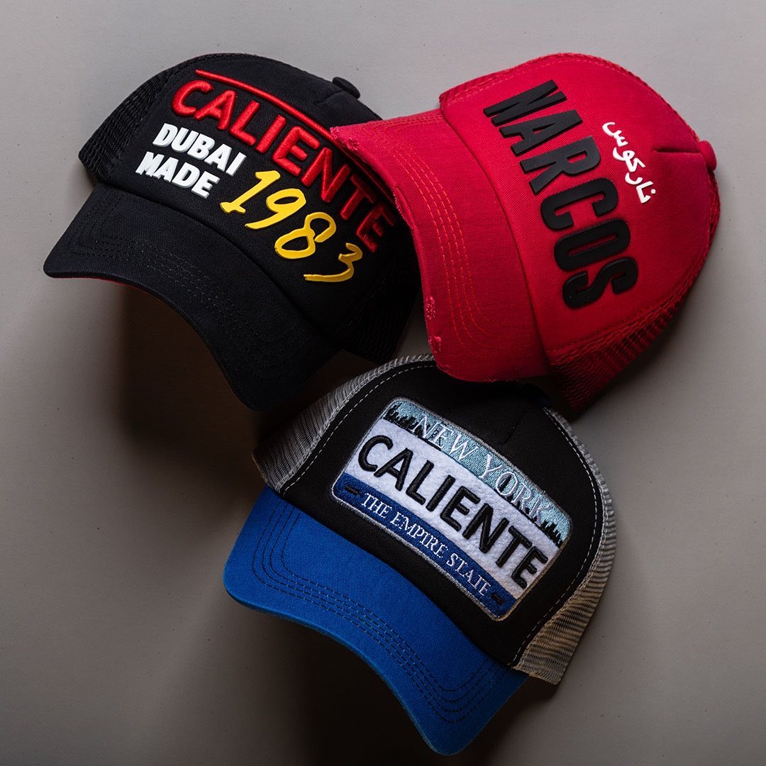 Embroidered Logo Caps for Dubai's Prominent Brands - Caliente