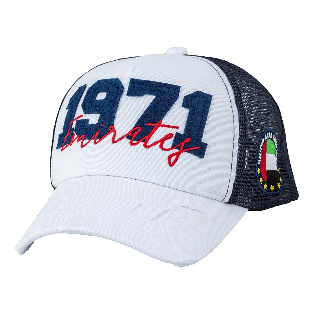 1971 White/White/Navy Cap – Caliente Emiratos Edition Collection - Caliente