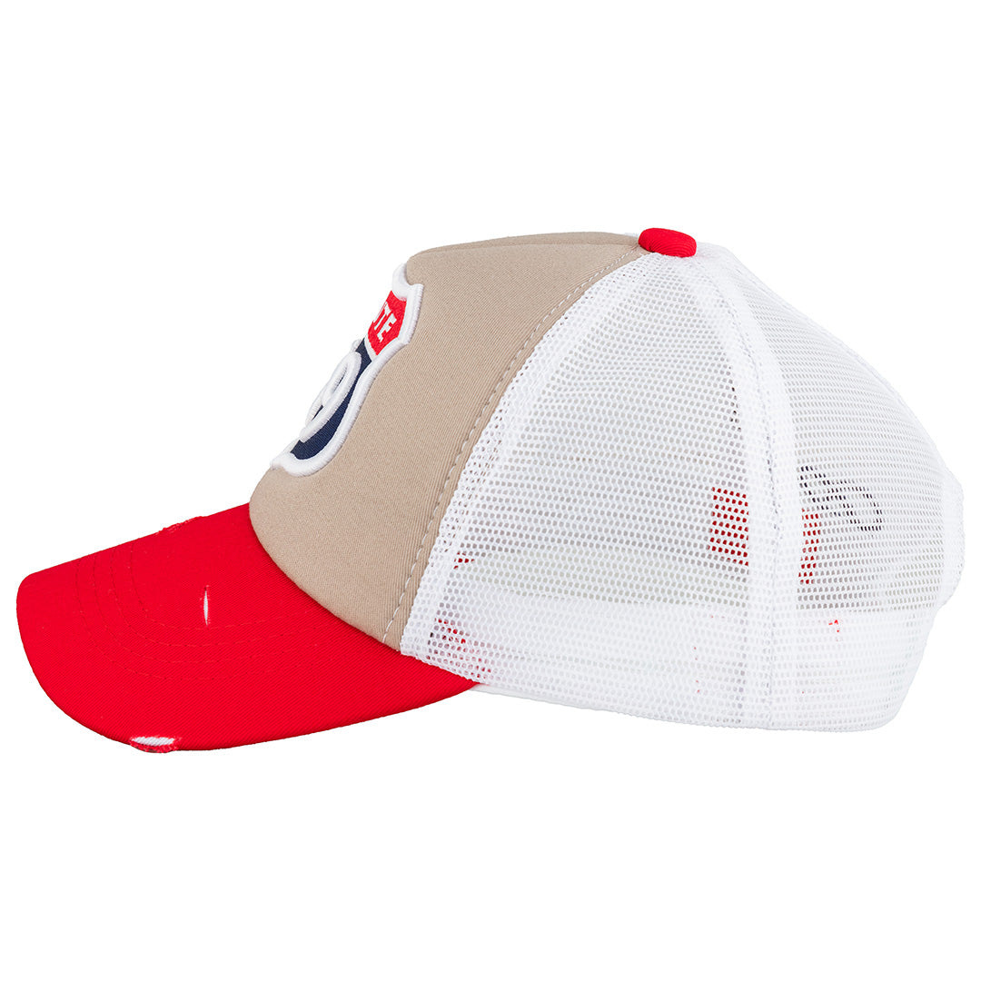 Route 69 Red/Beige/White Cap - Caliente Special Collection