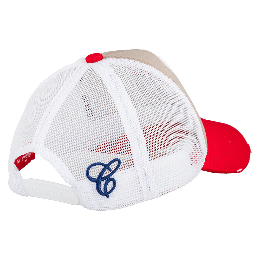 Route 69 Red/Beige/White Cap - Caliente Special Collection