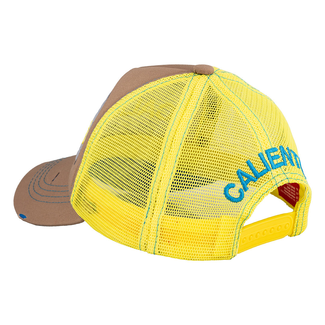 Skyline Estilo Beige/Beige/Yellow Cap - Caliente Classic Collection