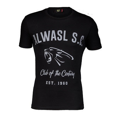 Al Wasl Club Black T-shirt - Caliente T-shirts &amp; Polos Collection