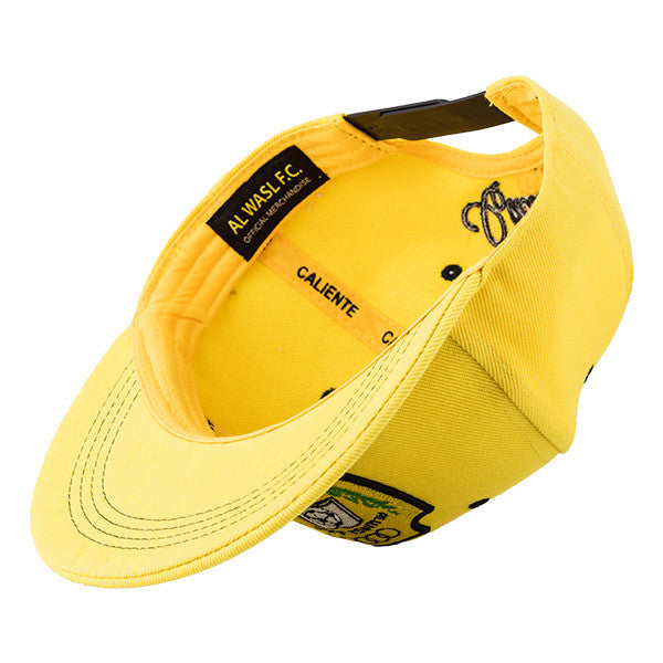 Al Wasl Club Full Yellow FLAT Yellow Cap - Caliente Special Releases Collection 3