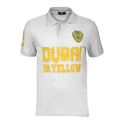50% Discount | 3 Al Wasl T-Shirt Bundle (White | Black | Yellow) - Caliente T-shirts & Polos Collection