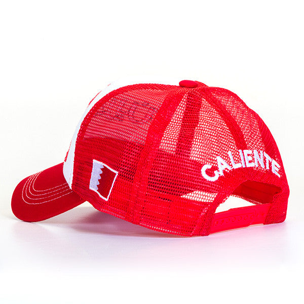 Bahrain Red/White/Red Cap - Caliente Countries & Cities Collection 1