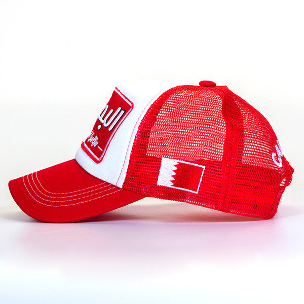 Bahrain Red/White/Red Cap - Caliente Countries & Cities Collection 3