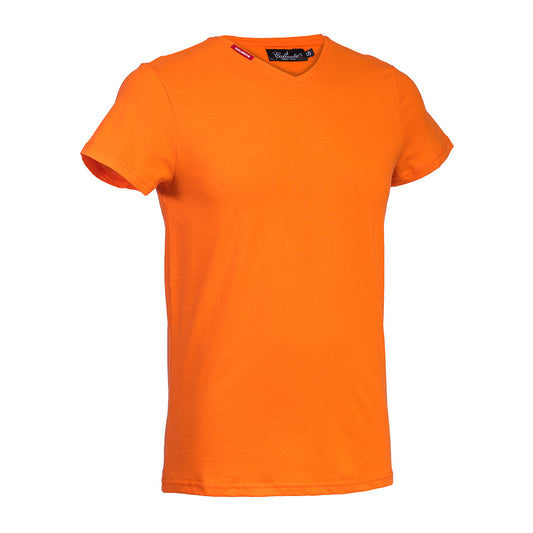 Basic DOS O Neck - Spicy Orange T-shirt - Caliente T-shirts & Polos Collection