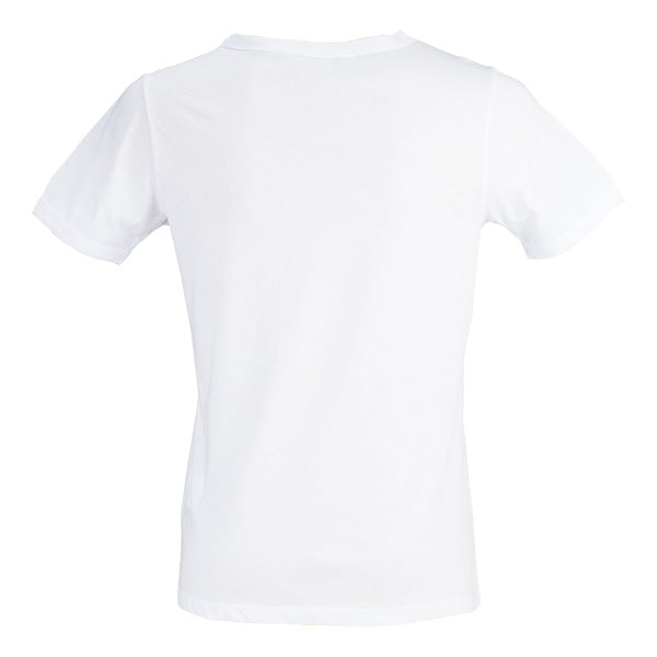 Basic DOS O Neck - White T-shirt - Caliente T-shirts & Polos Collection 3