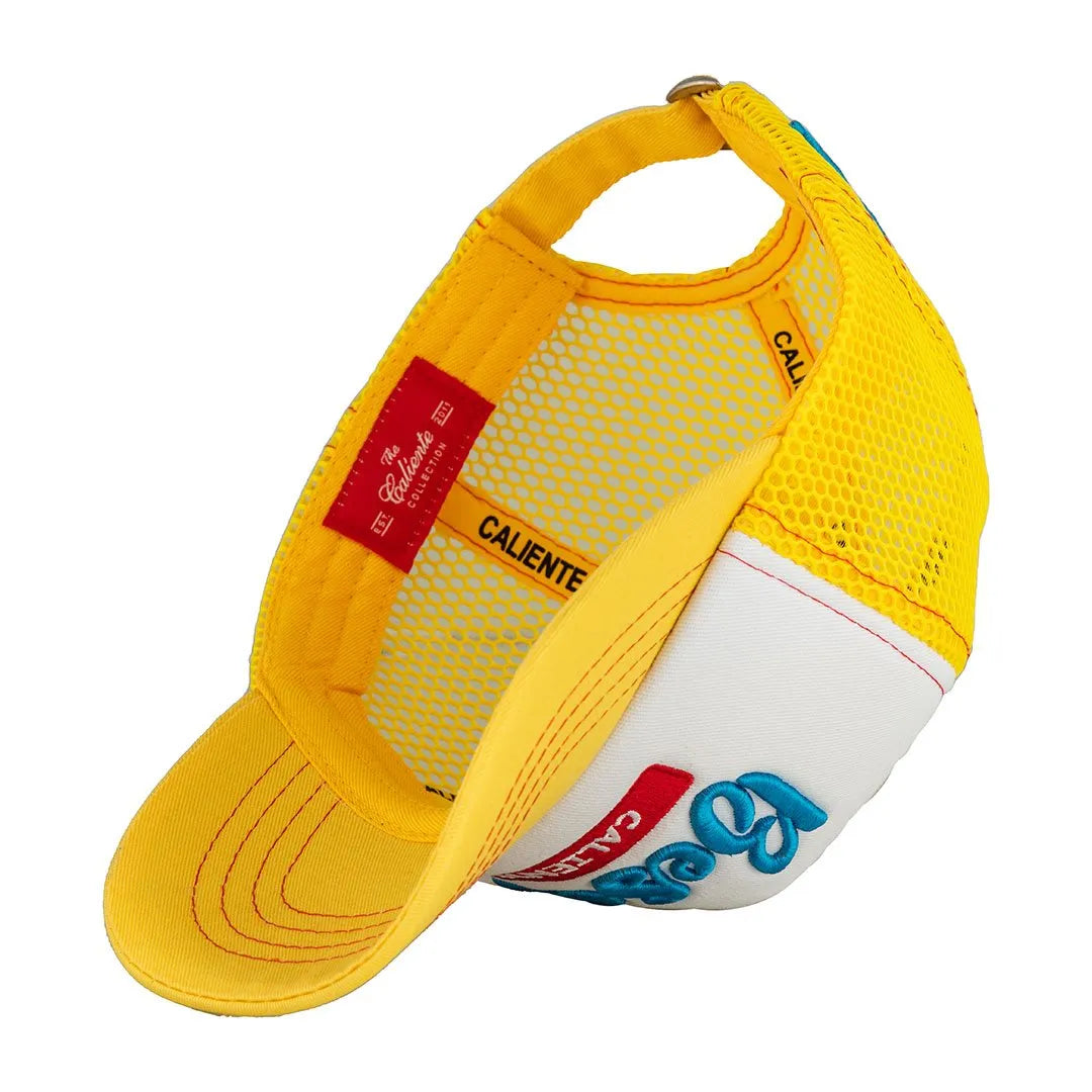Besos Caliente Yellow/White/Yellow Cap - Caliente Special Collection 2