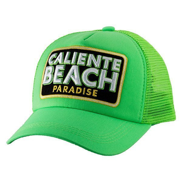 Caliente Beach Neon Green Cap – Caliente Special Collection
