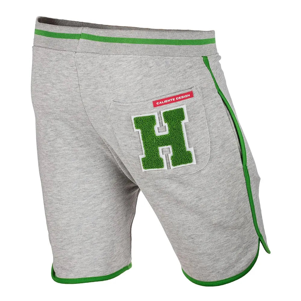 Caliente Grey/Green Shorts - Caliente Shorts & Sweatpants Collection 2