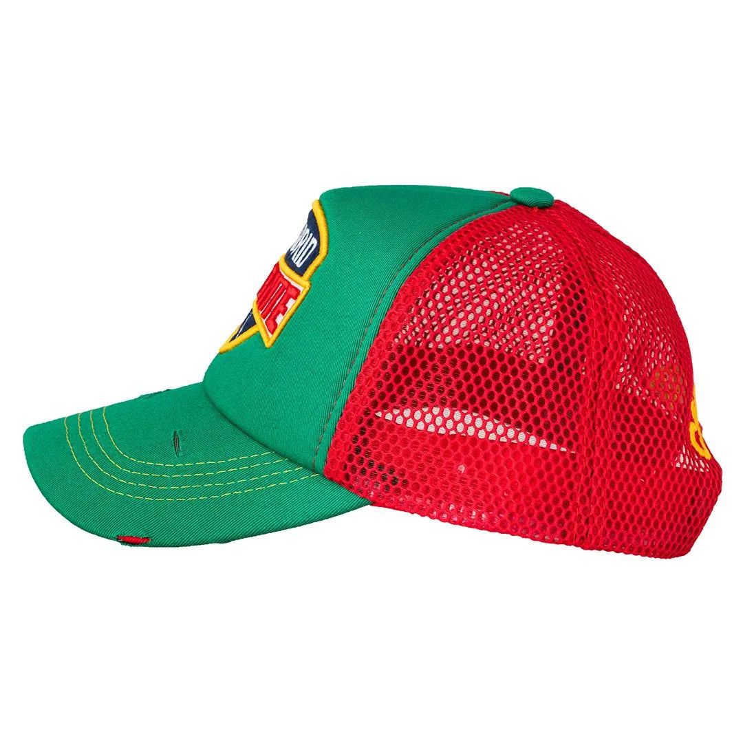 Caliente Madrid Green/Green/Red Cap – Caliente Countries & Cities Collection 1