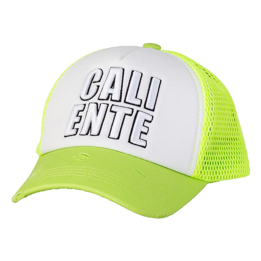 Caliente Nyel/Wt/Nyel Neon Yellow Cap - Caliente Classic Collection