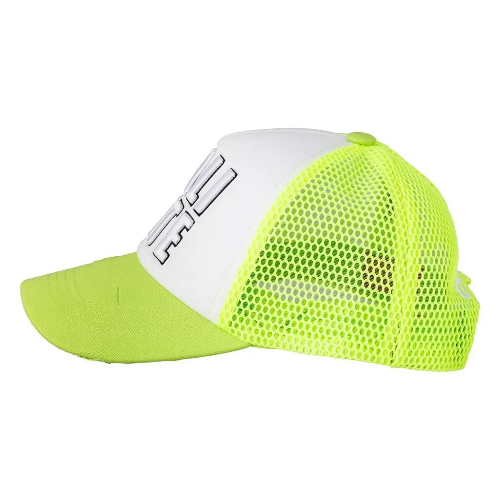 Caliente Nyel/Wt/Nyel Neon Yellow Cap - Caliente Classic Collection 2