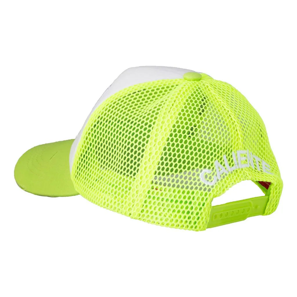 Caliente Nyel/Wt/Nyel Neon Yellow Cap - Caliente Classic Collection 3