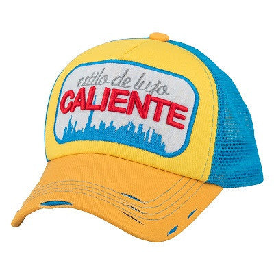 Caliente Skyline Orange/Yellow/Blue Cap - Caliente Classic Collection