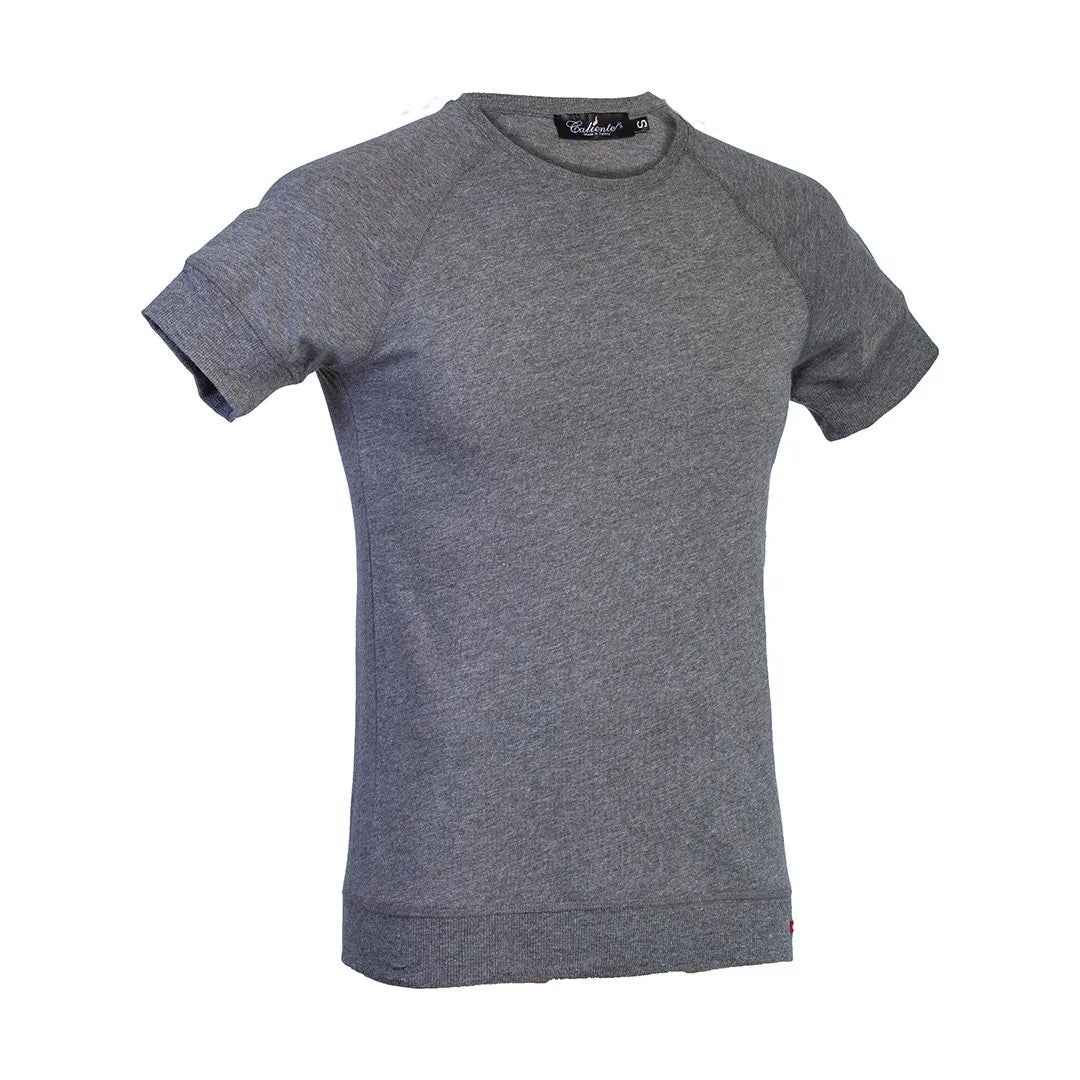Caliente Sportiza - Grey Melange Dark T-shirt - Caliente T-shirts & Polos Collection