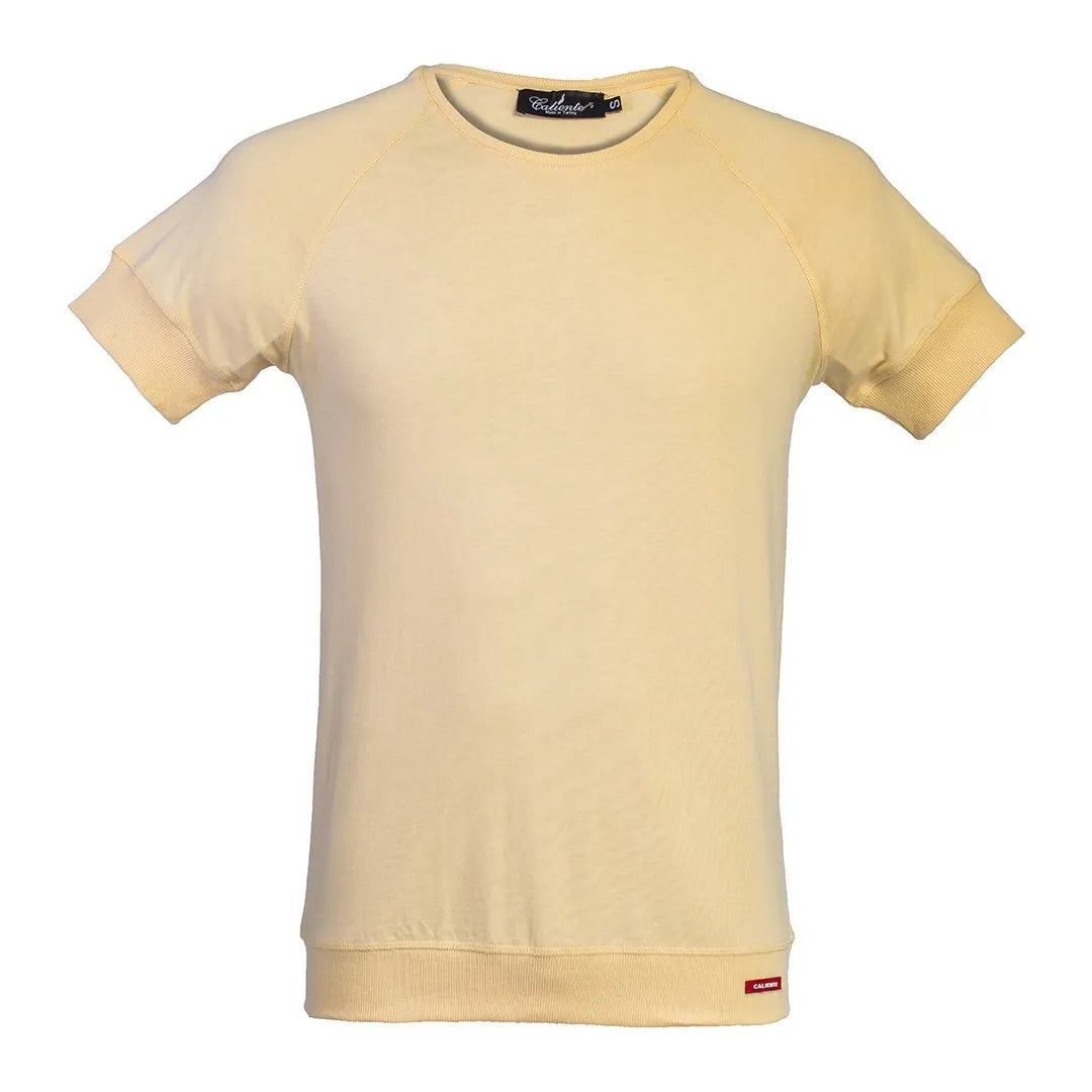 Caliente Sportiza - Italian Straw Panto Yellow T-shirt - Caliente T-shirts & Polos Collection 3