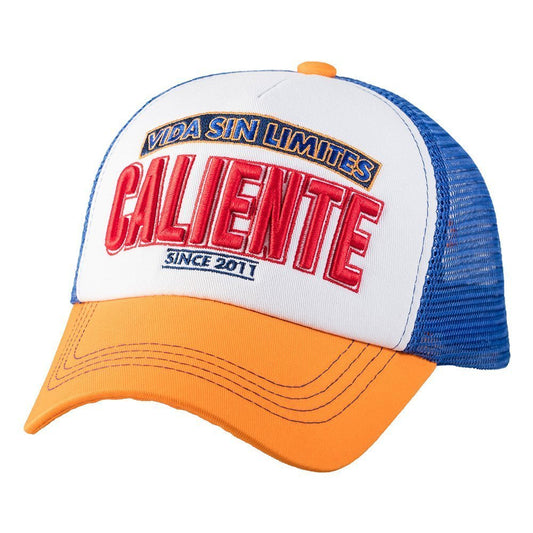Caliente Vida Sin Limites Org/Wt/Blu Orange Cap – Caliente Special Collection