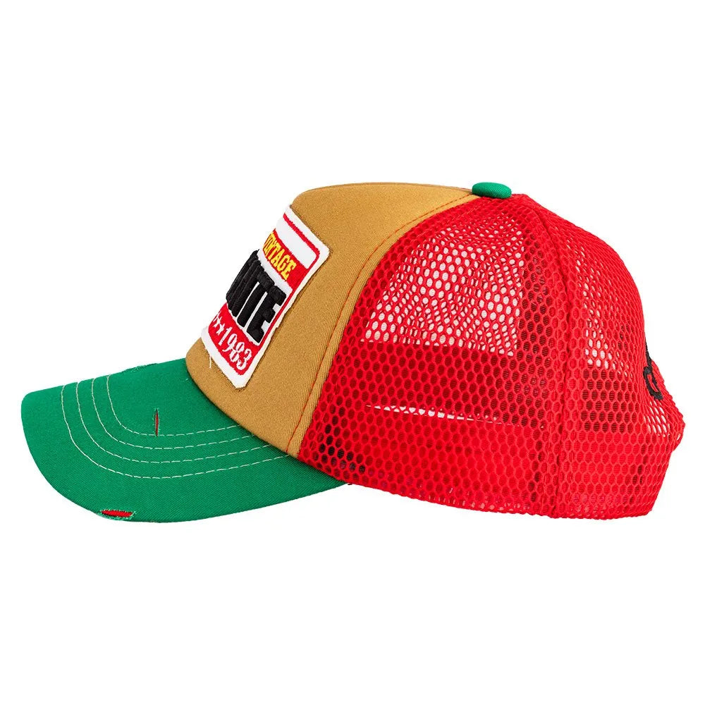 Caliente Vintage Green/Brown/Red Cap - Caliente Classic Collection 1