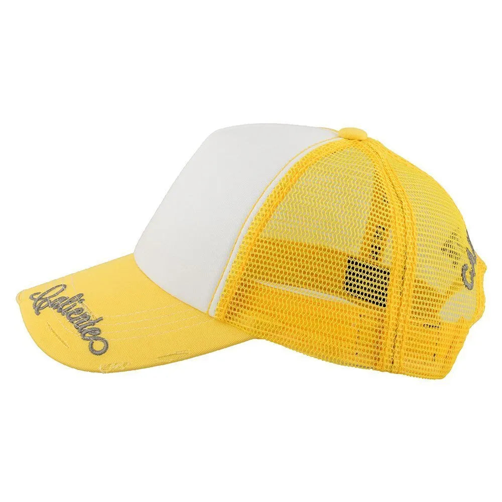 Caliente Yel/Wt/Yel Yellow Cap - Caliente Classic Collection 2