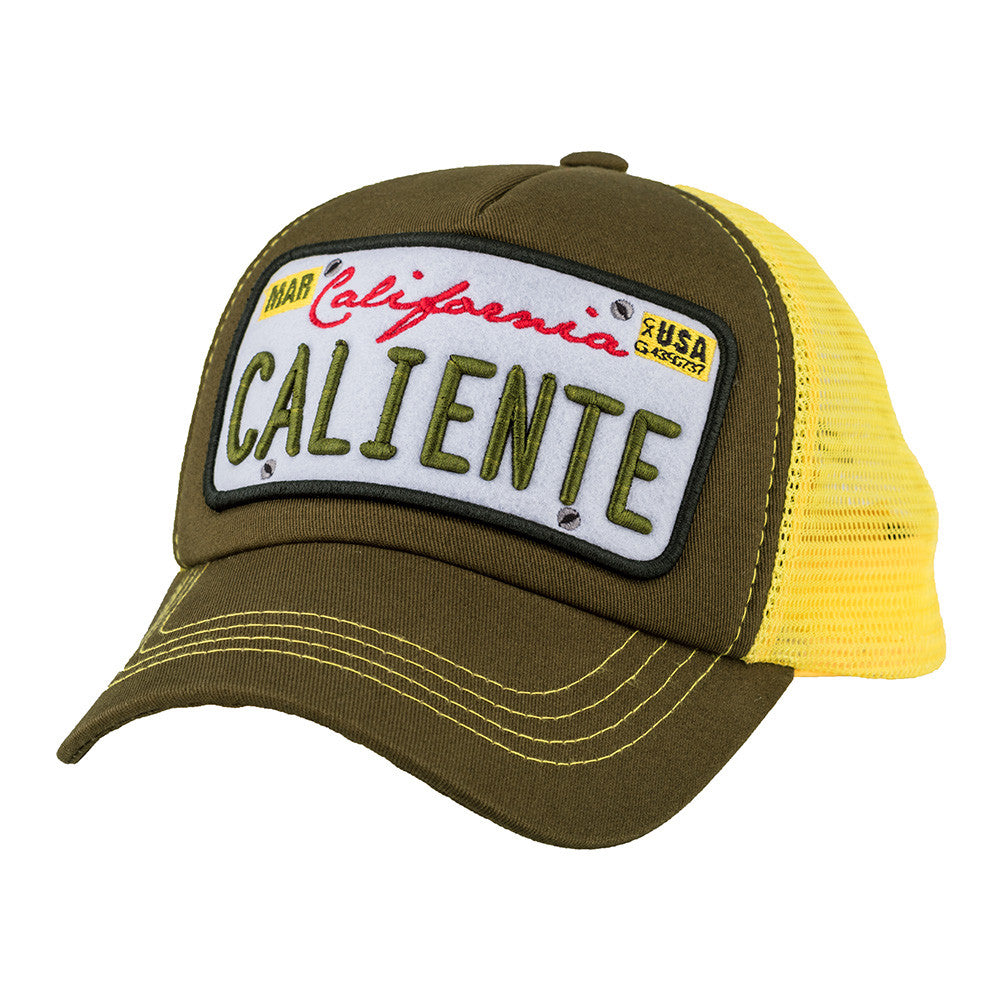 California Grn/Grn/Yel Green Cap - Caliente Countries & Cities Collection