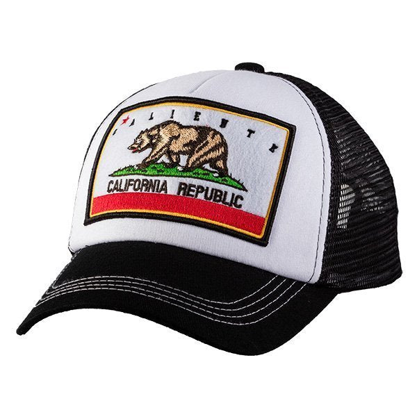 California Republic Bk/Wt/Bk Black Cap – Caliente Countries & Cities Collection