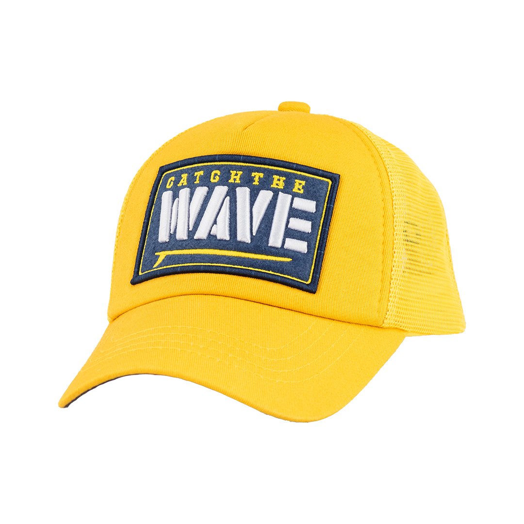 Catch The Wave Yellow Cap – Caliente Countries & Cities Collection