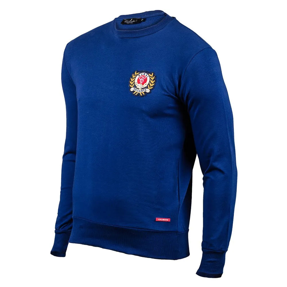 Crown Sweatshirt Royal Blue – Caliente Hoodie & Sweatshirt Collection 2