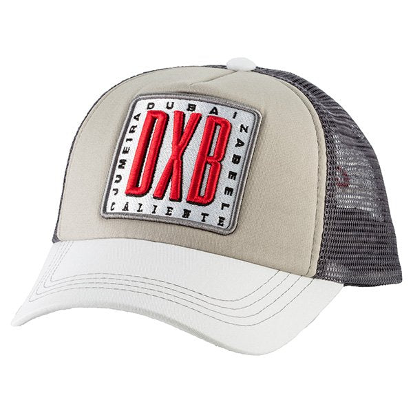 DXB White/Grey/Dark Grey Cap – Caliente Countries & Cities Collection