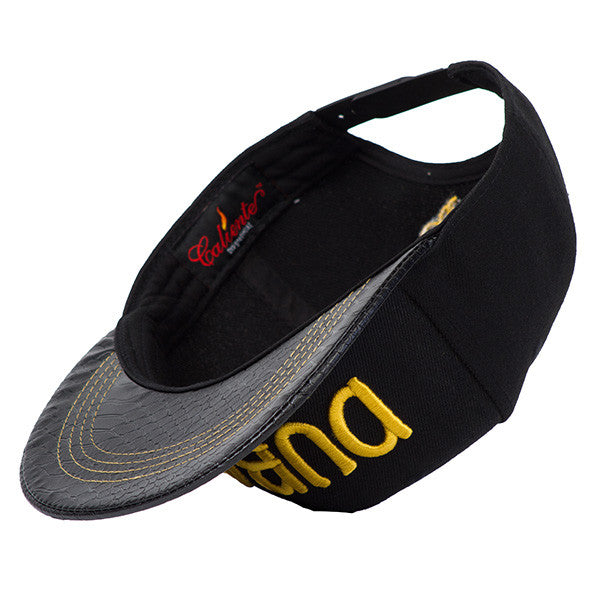 Dubai City of GOLD Full Black Cap - Caliente Emirates Collection 3