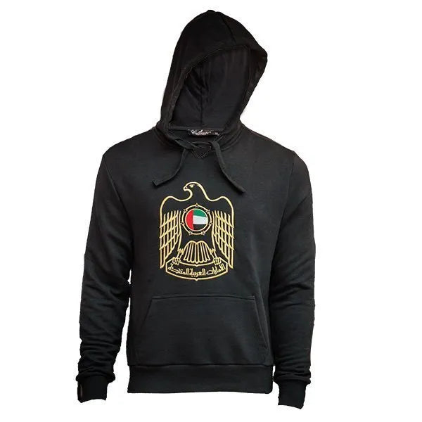 Emblem Black Hoodie – Caliente Hoodie & Sweatshirt Collection
