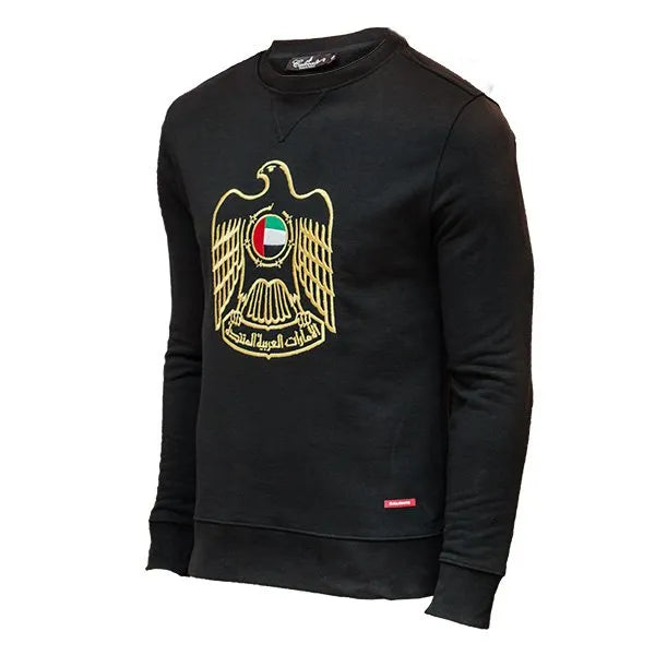 Emblem Sweatshirt Black Sweatshirt – Caliente Hoodie & Sweatshirt Collection 2