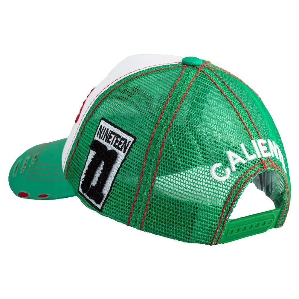 Emiratos 71 Grn/Wt/Grn Green Cap – Caliente  Emiratos Edition Collection 3