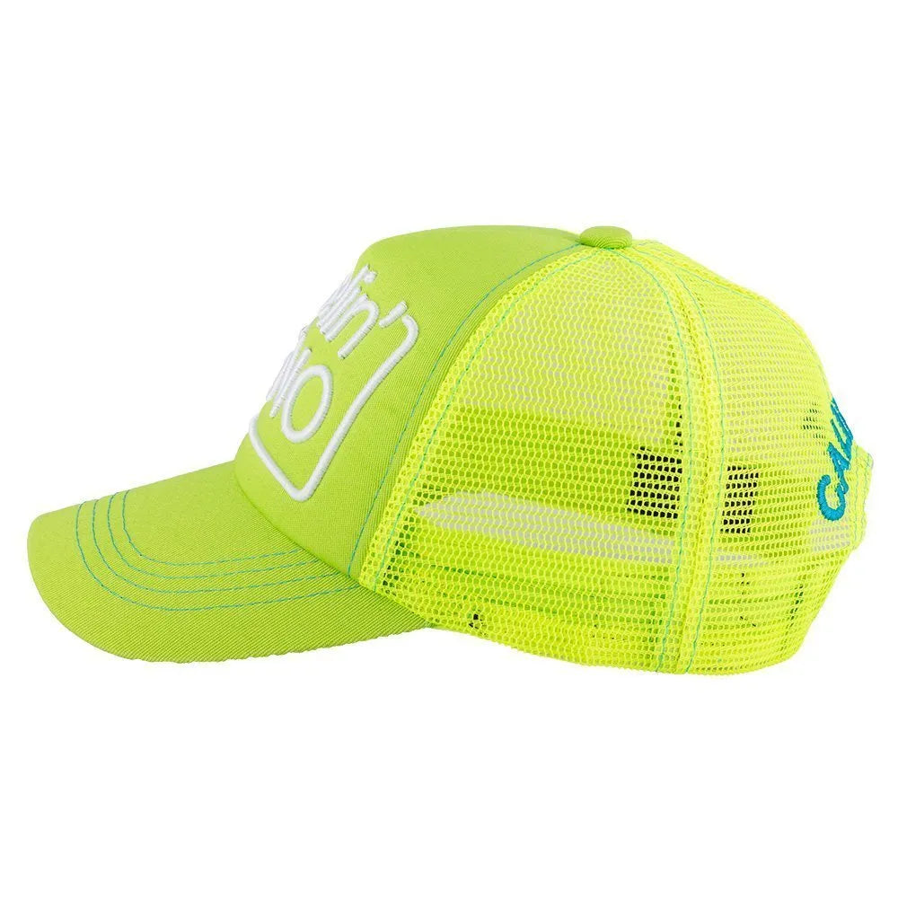 Feelin’ Bueno Neon Green Cap – Caliente Special Collection 2