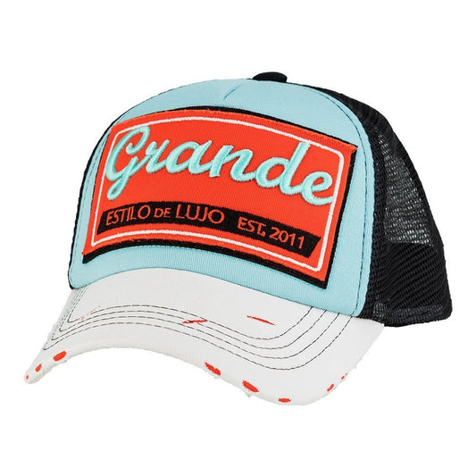 Grande Wt/Blu/Bk Black Cap – Caliente Classic Collection