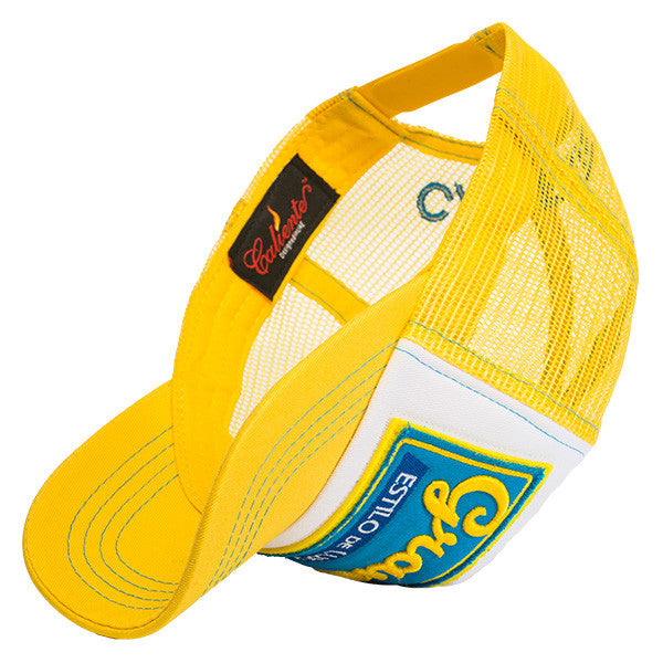 Grande Yellow/White/Yellow Cap - Caliente Classic Collection 1
